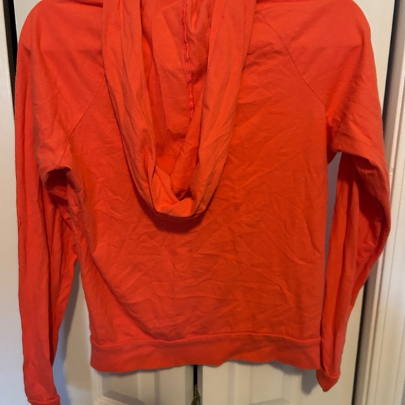 PINK Victoria's Secret Pink Sweatshirt with Full-Length Zipper - Picture 2 of 2